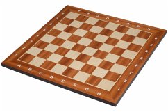 Cover Philos 2382 - Schachbrett Madrid, Feld 50 mm, Holz, mit Randbeschriftung