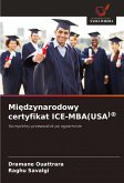 Mi¿dzynarodowy certyfikat ICE-MBA(USA)®