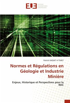Cover Normes et Régulations en Géologie et Industrie Minière