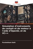 Simulation d'instruments de cockpit et de moteur à l'aide d'OpenGL et de VC++