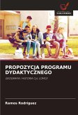 PROPOZYCJA PROGRAMU DYDAKTYCZNEGO PROPOZYCJA PROGRAMU DYDAKTYCZNEGO