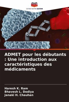 Cover ADMET pour les débutants : Une introduction aux caractéristiques des médicaments