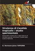 Virulenza di Candida tropicalis : studio sperimentale