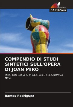 Cover COMPENDIO DI STUDI SINTETICI SULL'OPERA DI JOAN MIRÓ