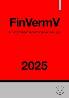 Cover Finanzanlagenvermittlungsverordnung - FinVermV 2025