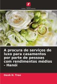 A procura de serviços de luxo para casamentos por parte de pessoas com rendimentos médios - Hanói A procura de serviços de luxo para casamentos por parte de pessoas com rendimentos médios - Hanói