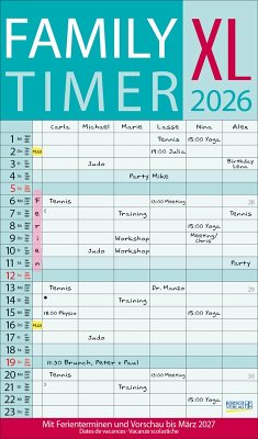 Cover XL Family Timer 2026