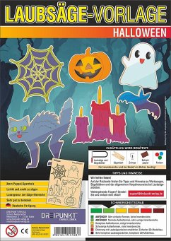 Cover Laubsägevorlagen Halloween