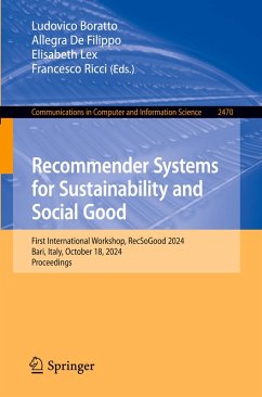 Cover Recommender Systems for Sustainability and Social Good