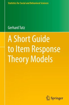 Cover A Short Guide to Item Response Theory Models