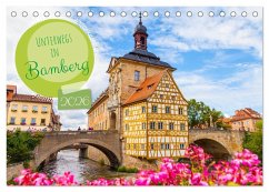 Cover Unterwegs in Bamberg (Tischkalender 2026 DIN A5 quer), CALVENDO Monatskalender
