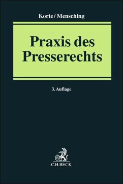 Cover Praxis des Presserechts
