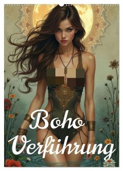 Cover Boho Verführung (Wandkalender 2026 DIN A2 hoch), CALVENDO Monatskalender