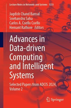 Cover Advances in Data-Driven Computing and Intelligent Systems