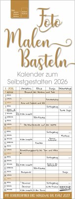 Cover Foto-Malen-Basteln Familientimer gold 2026