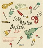 Foto-Malen-Basteln Bastelkalender Graspapier 2026