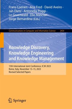 Knowledge Discovery, Knowledge Engineering and Knowledge Management