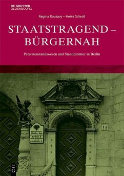 Cover Staatstragend - Bürgernah