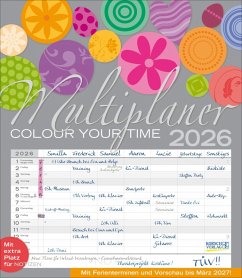 Cover Multiplaner - Colour your time 2026