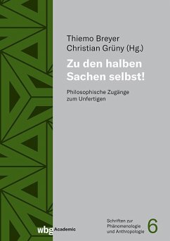 Zu den halben Sachen selbst! Cover Zu den halben Sachen selbst!