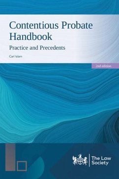 Cover Contentious Probate Handbook