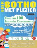 LEER SOTHO MET PLEZIER - VOOR BEGINNERS