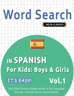 Cover WORD SEARCH IN SPANISH FOR KIDS