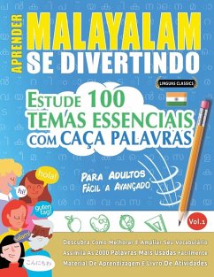APRENDER MALAYALAM SE DIVERTINDO! - PARA ADULTOS Cover APRENDER MALAYALAM SE DIVERTINDO! - PARA ADULTOS