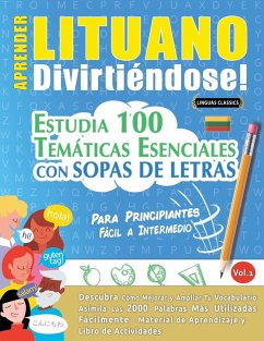 APRENDER LITUANO DIVIRTIÉNDOSE! - PARA PRINCIPIANTES Cover APRENDER LITUANO DIVIRTIÉNDOSE! - PARA PRINCIPIANTES