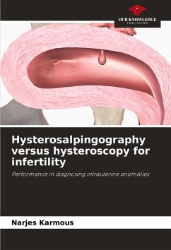Cover Hysterosalpingography versus hysteroscopy for infertility