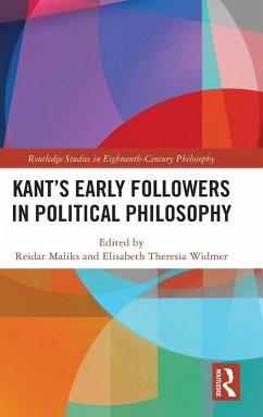 Cover Kant's Early Followers in Political Philosophy
