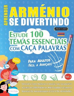 Cover APRENDER ARMÉNIO SE DIVERTINDO! - PARA ADULTOS