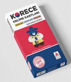 Cover Korece Kelime Kartlari;Isimler, Sifatlar, Fiiller