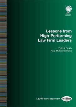 Cover Lessons from High-Performing Law Firm Leaders