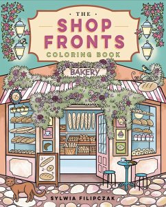 Cover The Shop Fronts Coloring Book