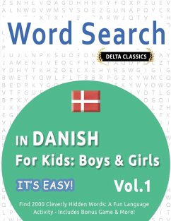 WORD SEARCH IN DANISH FOR KIDS - Best Activity Books