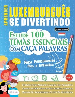 Cover APRENDER LUXEMBURGUÊS SE DIVERTINDO! - PARA PRINCIPIANTES