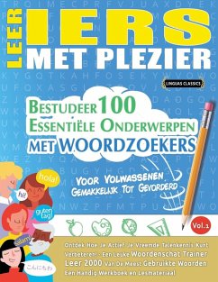 Cover LEER IERS MET PLEZIER - VOOR VOLWASSENEN