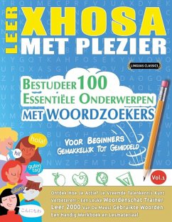 Cover LEER XHOSA MET PLEZIER - VOOR BEGINNERS