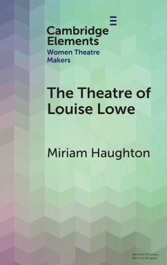 Cover The Theatre of Louise Lowe