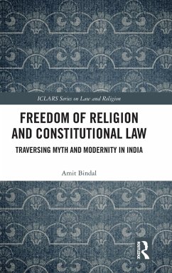 Cover Freedom of Religion and Constitutional Law