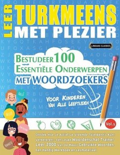 LEER TURKMEENS MET PLEZIER - VOOR KINDEREN - Best Activity Books