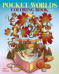 Cover Pocket Worlds Coloring Book