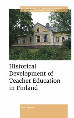 Cover Historical Development of Teacher Education in Finland