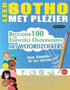 LEER SOTHO MET PLEZIER - VOOR KINDEREN - Best Activity Books