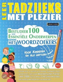 LEER TADZJIEKS MET PLEZIER - VOOR KINDEREN - Best Activity Books