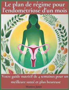 Cover Le plan de régime pour l'endométriose d'un mois