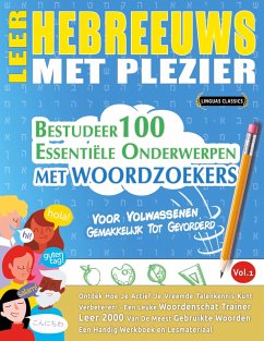 Cover LEER HEBREEUWS MET PLEZIER - VOOR VOLWASSENEN