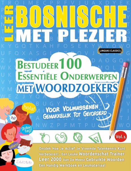 LEER BOSNISCHE MET PLEZIER - VOOR VOLWASSENEN
