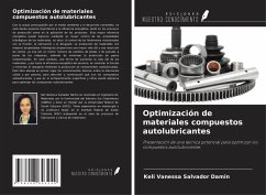 Cover Optimización de materiales compuestos autolubricantes
